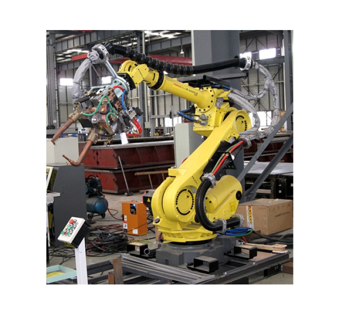 轎車側(cè)圍點焊機器人系統(tǒng)